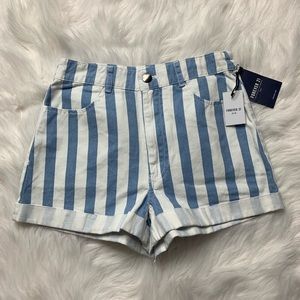 Forever 21 Striped Shorts